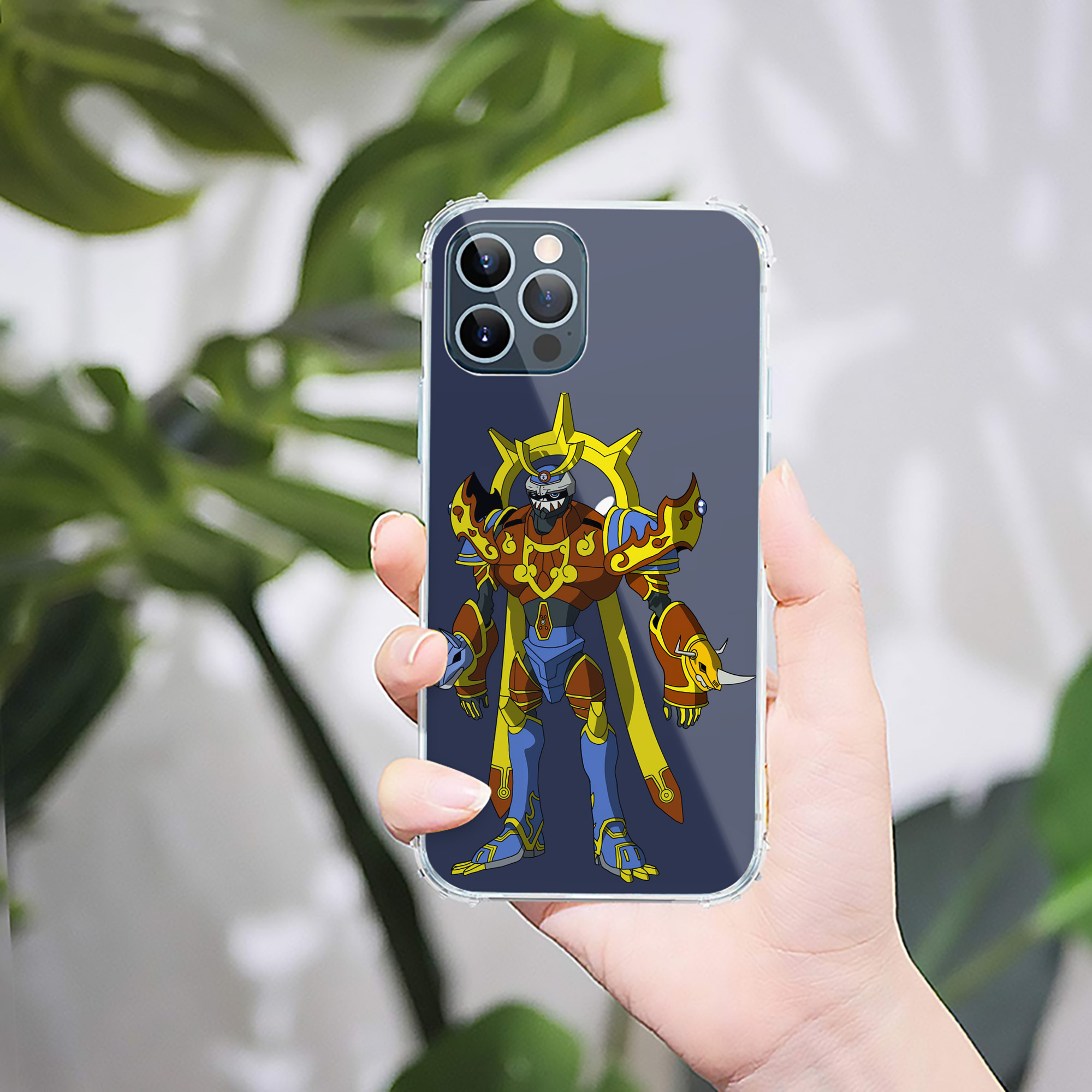 （画像用） Digimon デジタルモンスター/デジモン 【iPhone 12シリーズ対応】透明スマホケース（クリアソフトケース）